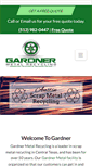 Mobile Screenshot of gardnermetals.com